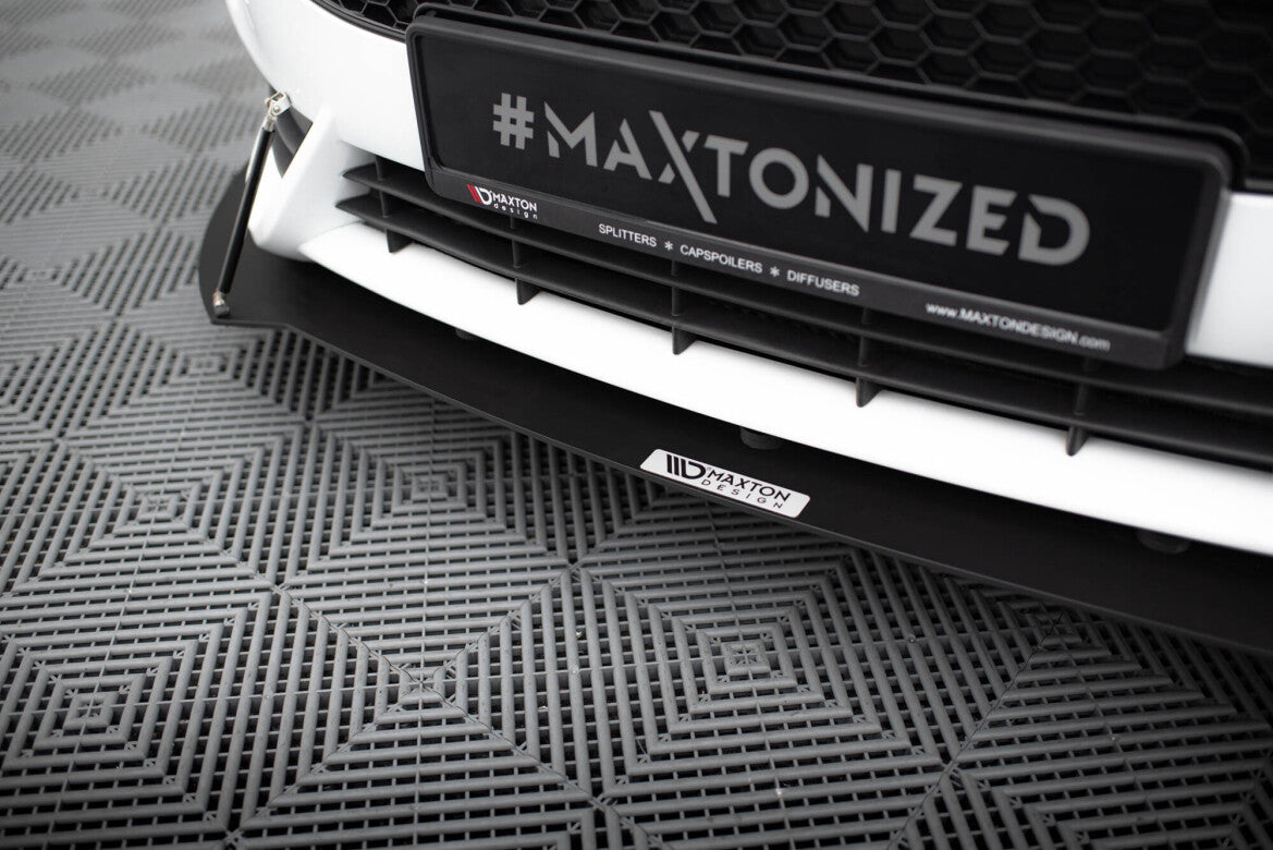Street Pro Frontlippe V.1 passend für Ford Fiesta ST Mk7 FL schwarz matt