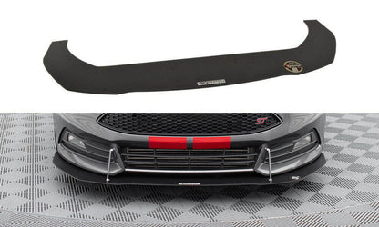 Street Pro Frontlippe V.1 passend für Ford Focus ST Mk3 FL schwarz matt