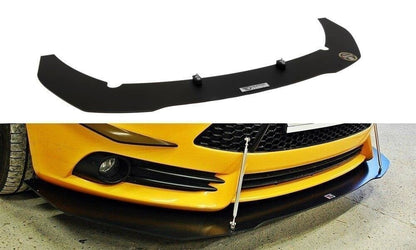 Street Pro Frontlippe V.1 passend für Ford Focus ST Mk3 schwarz matt