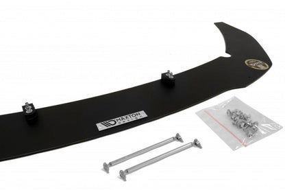 Street Pro Frontlippe V.1 passend für Ford Focus ST Mk3 schwarz matt