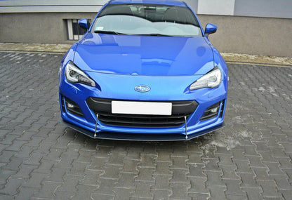 Street Pro Frontlippe V.1 passend für Subaru BRZ Mk1 FL schwarz matt
