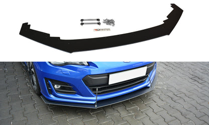 Street Pro Frontlippe V.1 passend für Subaru BRZ Mk1 FL schwarz matt