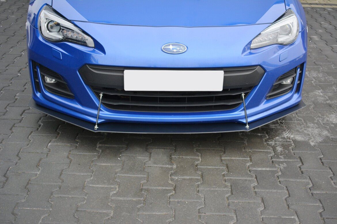 Street Pro Frontlippe V.1 passend für Subaru BRZ Mk1 FL schwarz matt