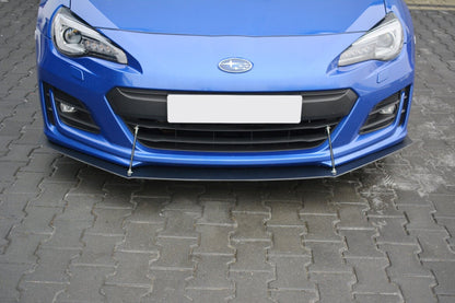 Street Pro Frontlippe V.1 passend für Subaru BRZ Mk1 FL schwarz matt