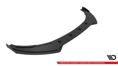 Street Pro Frontlippe V.1 passend für Toyota GR86 Mk1 schwarz matt + Hochglanz Flaps