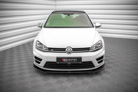 Street Pro Frontlippe V.1 passend für VW Golf R Mk7 schwarz matt