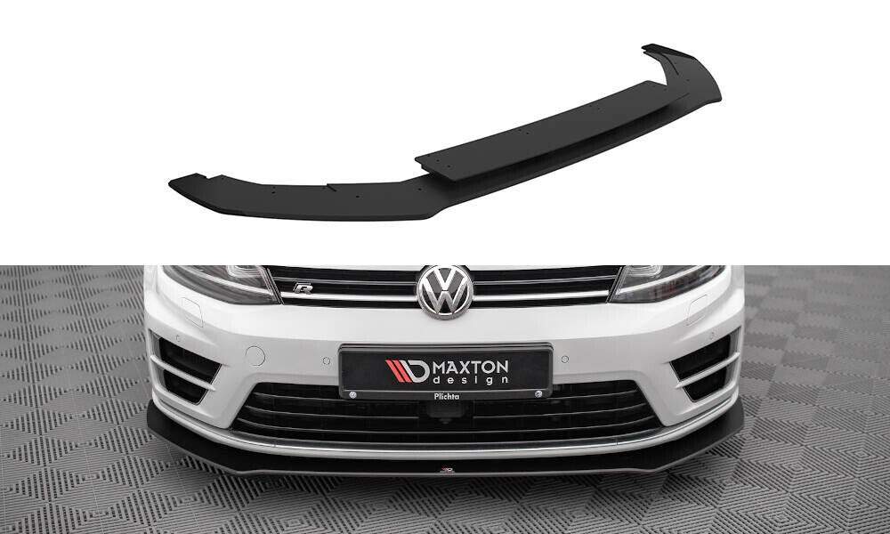 Street Pro Frontlippe V.1 passend für VW Golf R Mk7 schwarz matt
