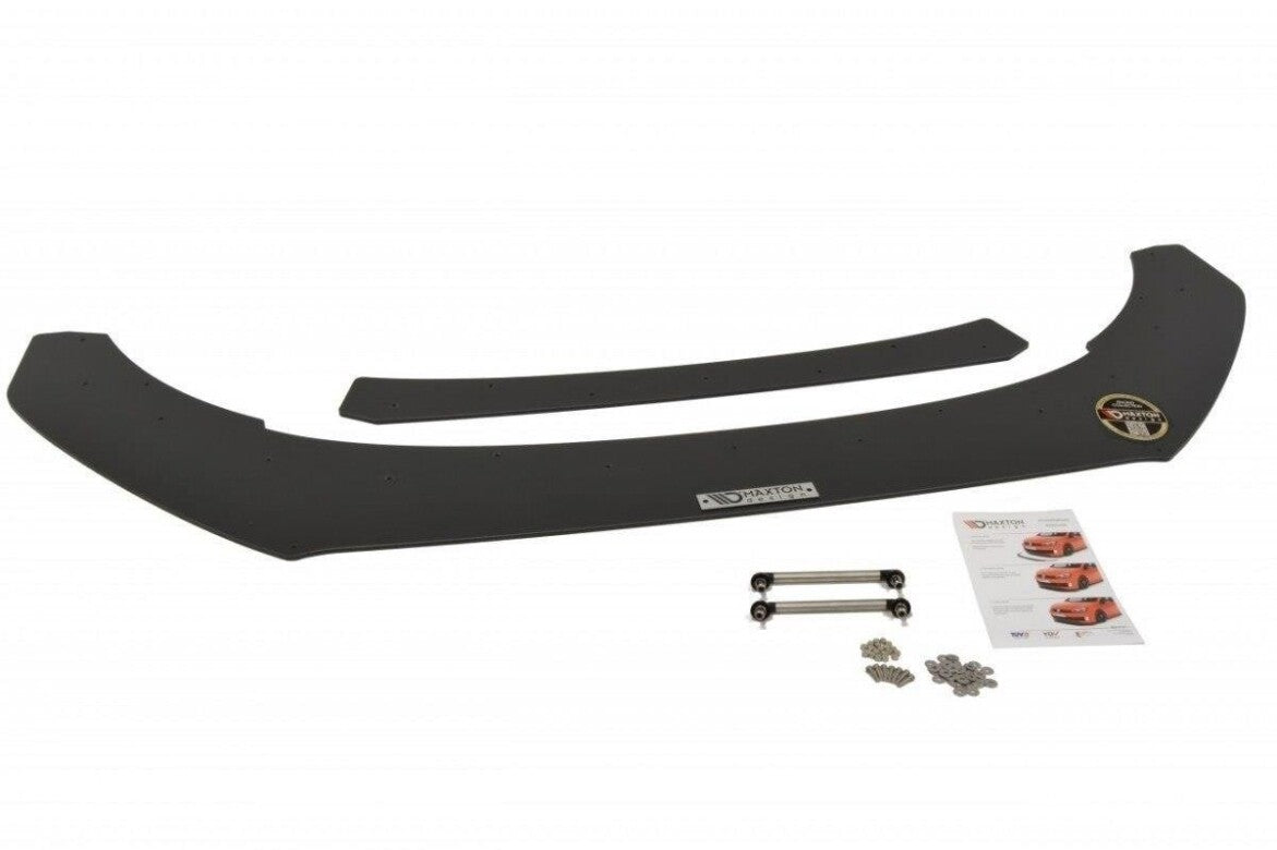 Street Pro Frontlippe V.1 passend für VW Polo GTI Mk5 FL schwarz matt