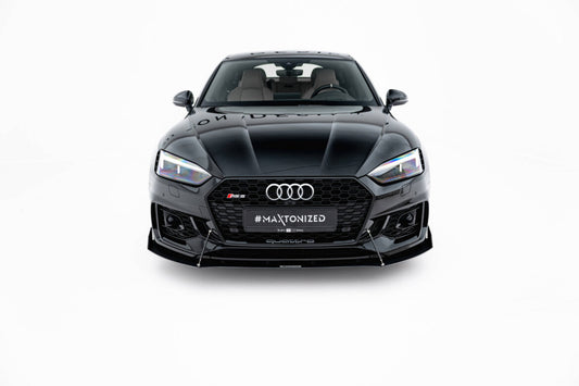 Street Pro Frontlippe V.2 passend für Audi RS5 Coupe / Sportback F5 schwarz matt