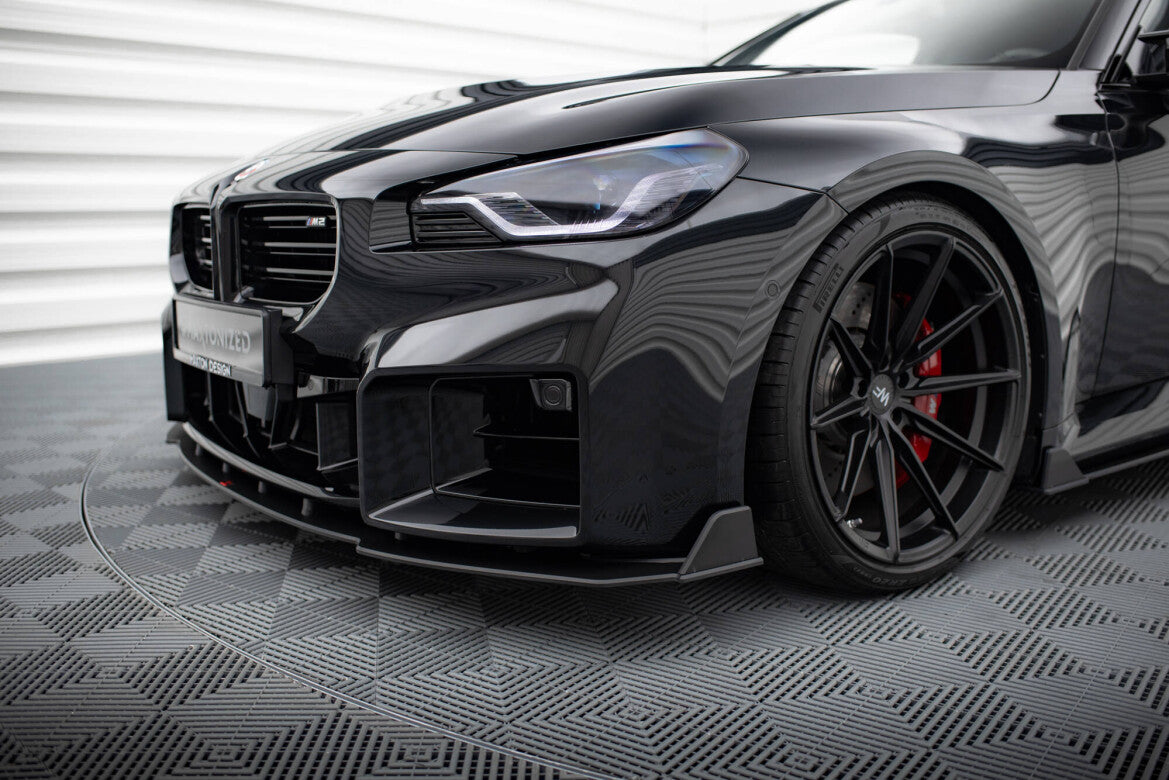 Street Pro Frontlippe V.2 passend für BMW M2 G87 schwarz matt