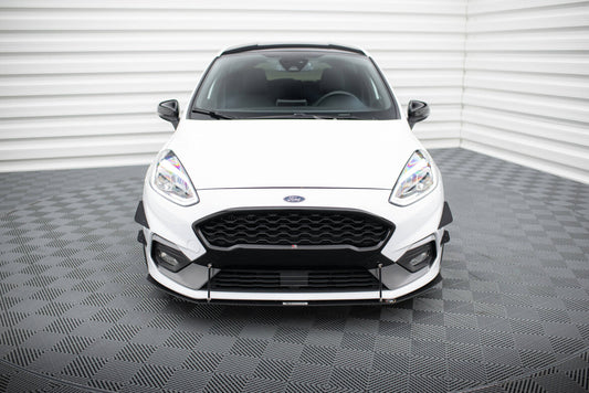 Street Pro Frontlippe V.2 passend für Ford Fiesta Mk8 ST / ST-Line schwarz Hochglanz