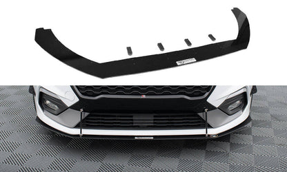 Street Pro Frontlippe V.2 passend für Ford Fiesta Mk8 ST / ST-Line schwarz Hochglanz