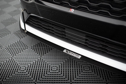 Street Pro Frontlippe V.2 passend für Ford Fiesta Mk8 ST / ST-Line schwarz matt