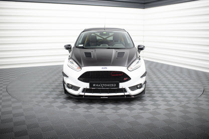 Street Pro Frontlippe V.2 passend für Ford Fiesta ST Mk7 FL schwarz matt