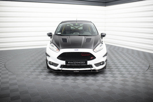 Street Pro Frontlippe V.2 passend für Ford Fiesta ST Mk7 FL schwarz matt