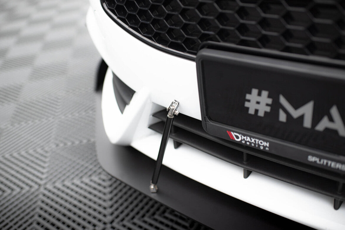 Street Pro Frontlippe V.2 passend für Ford Fiesta ST Mk7 FL schwarz matt