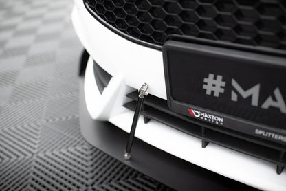 Street Pro Frontlippe V.2 passend für Ford Fiesta ST Mk7 FL schwarz matt