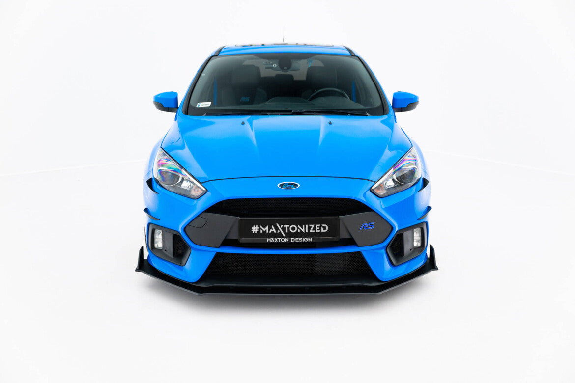 Street Pro Frontlippe V.2 passend für Ford Focus RS Mk3 schwarz matt