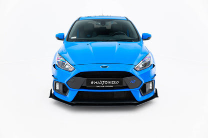 Street Pro Frontlippe V.2 passend für Ford Focus RS Mk3 schwarz matt