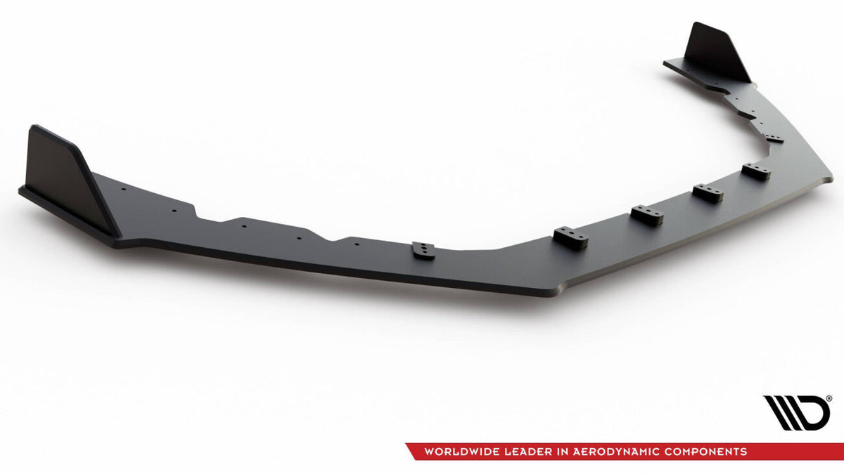 Street Pro Frontlippe V.2 passend für Ford Focus RS Mk3 schwarz matt