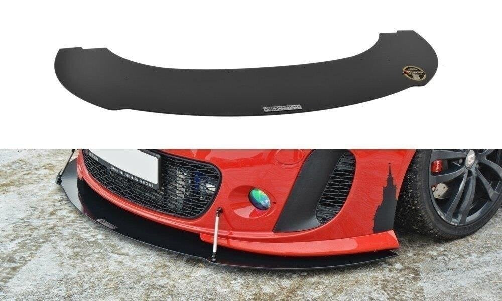 Street Pro Frontlippe V.2 passend für Seat Leon MK2 MS DESIGN schwarz matt