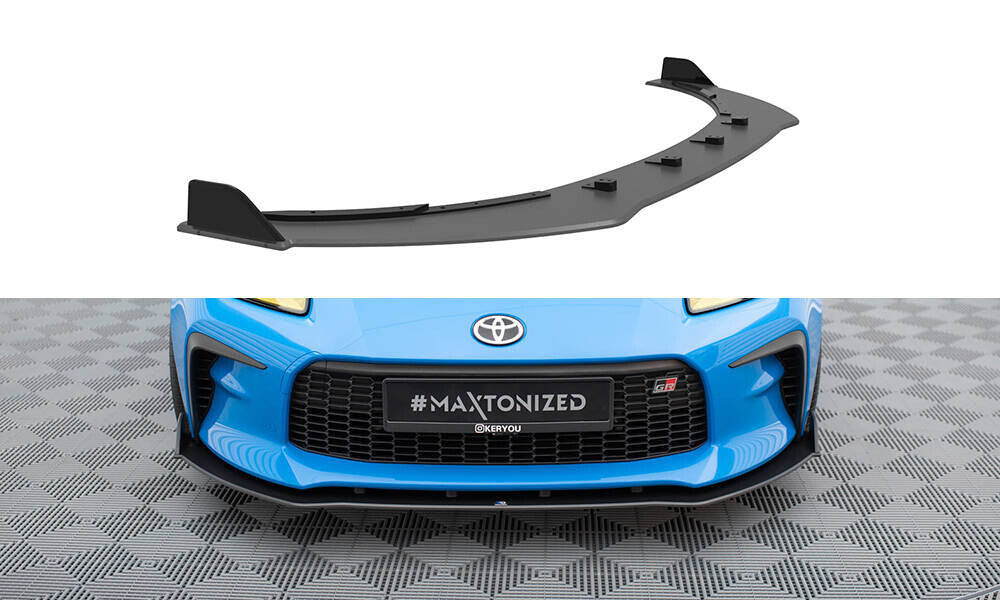 Street Pro Frontlippe V.2 passend für Toyota GR86 Mk1 schwarz matt