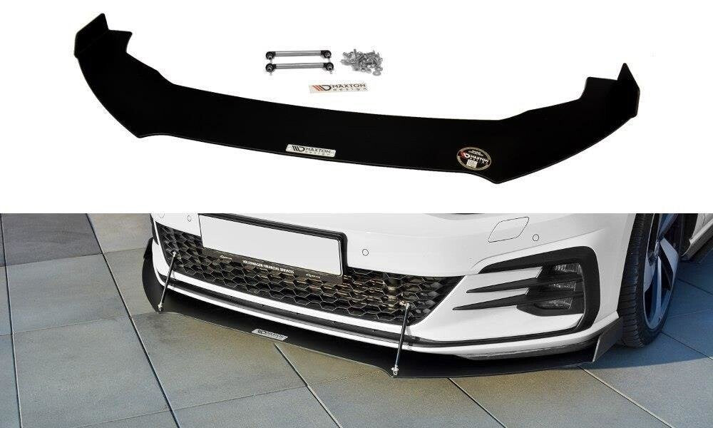 Street Pro Frontlippe V.2 passend für VW Golf 7 GTI FL schwarz matt