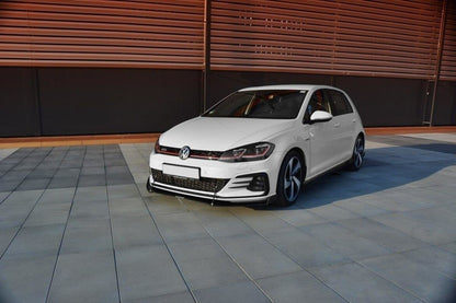 Street Pro Frontlippe V.2 passend für VW Golf 7 GTI FL schwarz matt