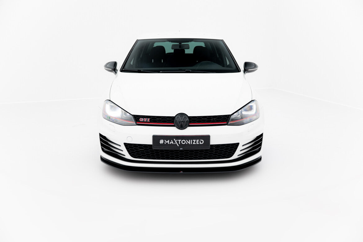 Street Pro Frontlippe V.2 passend für VW Golf 7 GTI schwarz matt