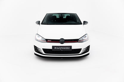 Street Pro Frontlippe V.2 passend für VW Golf 7 GTI schwarz matt