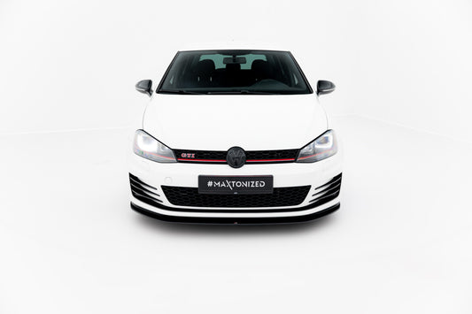 Street Pro Frontlippe V.2 passend für VW Golf 7 GTI schwarz matt