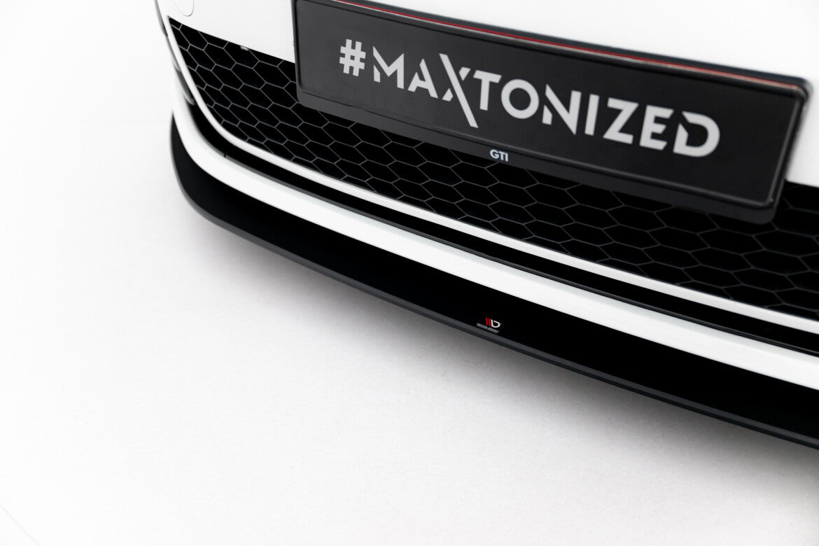 Street Pro Frontlippe V.2 passend für VW Golf 7 GTI schwarz matt
