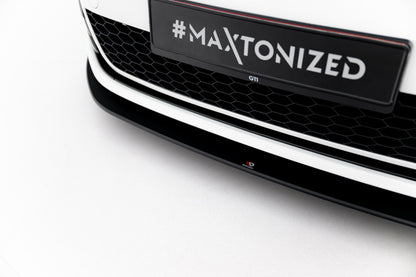 Street Pro Frontlippe V.2 passend für VW Golf 7 GTI schwarz matt