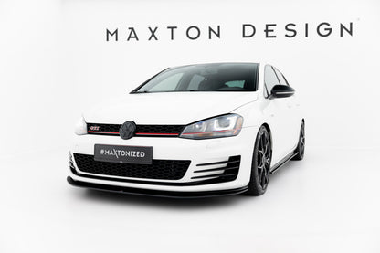 Street Pro Frontlippe V.2 passend für VW Golf 7 GTI schwarz matt