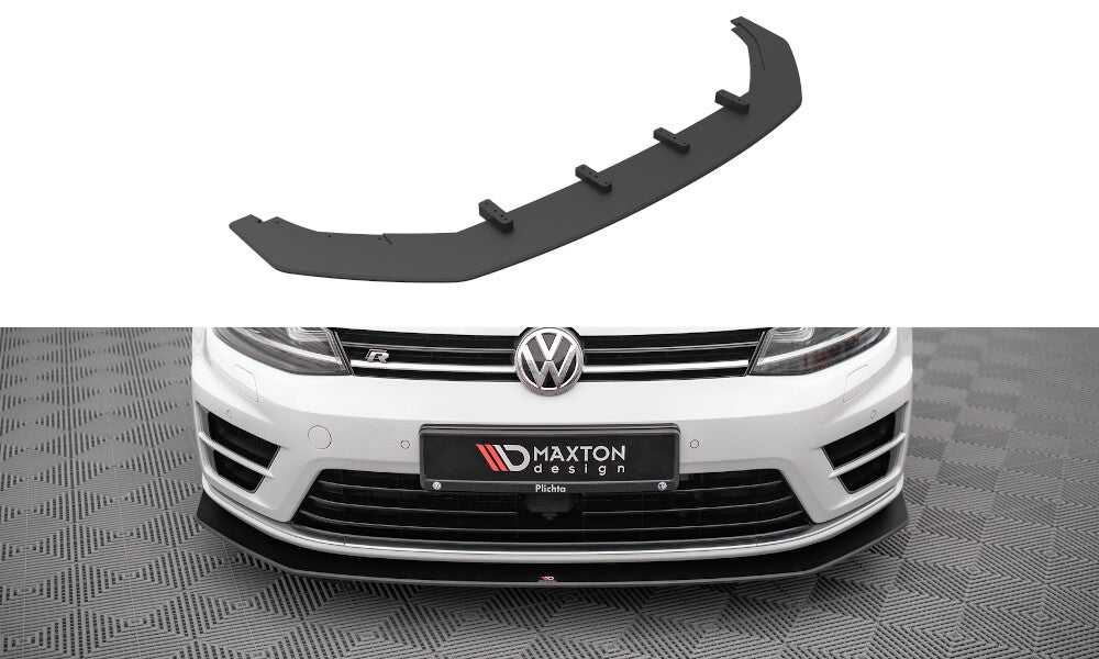 Street Pro Frontlippe V.2 passend für VW Golf R Mk7 schwarz matt