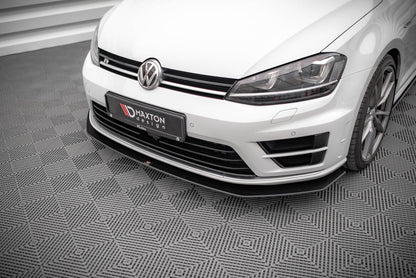 Street Pro Frontlippe V.2 passend für VW Golf R Mk7 schwarz matt