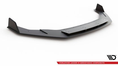 Street Pro Frontlippe V.2 passend für VW Golf R / R-Line Mk7 FL schwarz matt