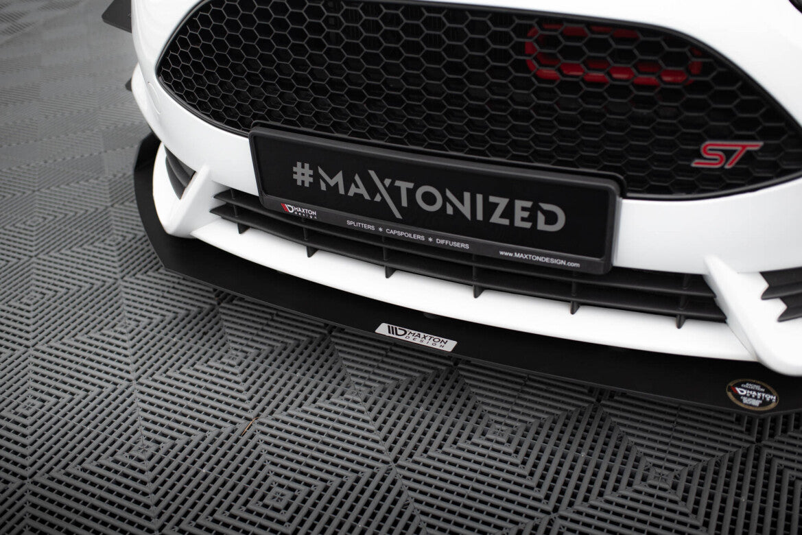 Street Pro Frontlippe V.3 passend für Ford Fiesta ST Mk7 FL schwarz matt