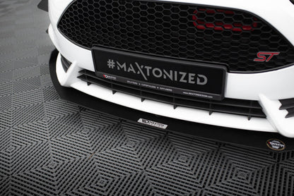 Street Pro Frontlippe V.3 passend für Ford Fiesta ST Mk7 FL schwarz matt