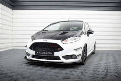 Street Pro Frontlippe V.3 passend für Ford Fiesta ST Mk7 FL schwarz matt