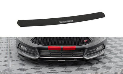Street Pro Frontlippe V.3 passend für Ford Focus ST Mk3 FL schwarz matt