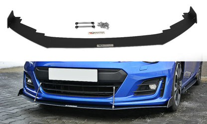 Street Pro Frontlippe V.3 passend für Subaru BRZ Mk1 FL schwarz matt
