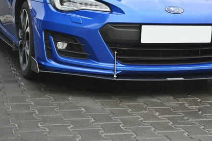 Street Pro Frontlippe V.3 passend für Subaru BRZ Mk1 FL schwarz matt