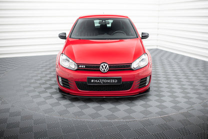Street Pro Frontlippe V.3 passend für VW Golf GTI Mk6 schwarz matt