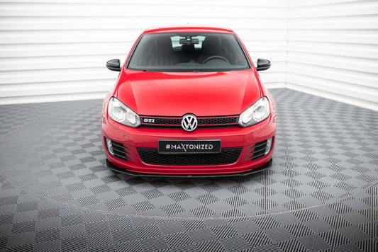 Street Pro Frontlippe V.3 passend für VW Golf GTI Mk6 schwarz matt