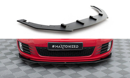 Street Pro Frontlippe V.3 passend für VW Golf GTI Mk6 schwarz matt