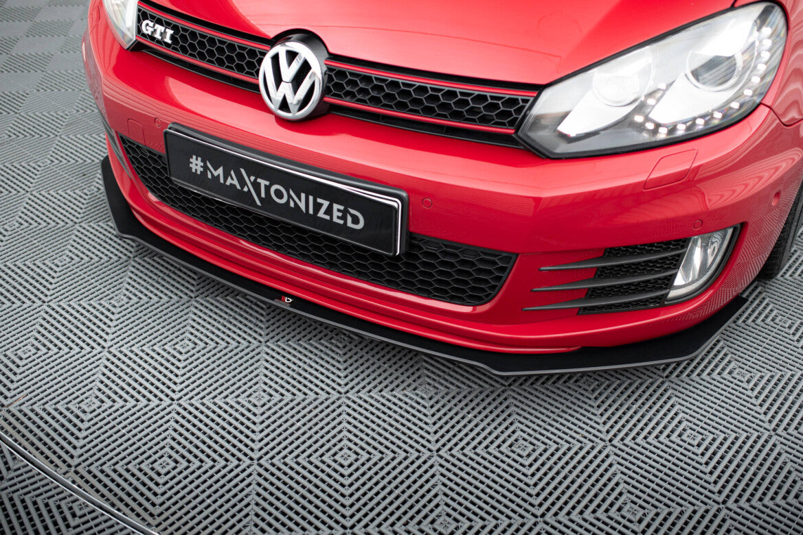Street Pro Frontlippe V.3 passend für VW Golf GTI Mk6 schwarz matt