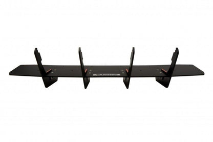Street Pro Heckansatz Diffusor Flaps passend für Audi S6 C7 FL schwarz matt