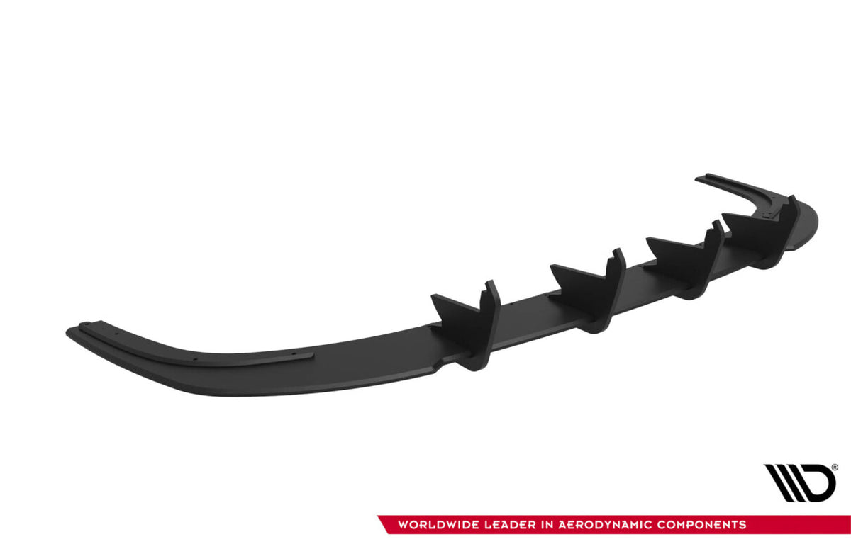 Street Pro Heckansatz Diffusor passend für Audi A3 Limousine 8Y schwarz matt