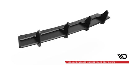 Street Pro Heckansatz Diffusor passend für Audi A4 B9 FL schwarz matt